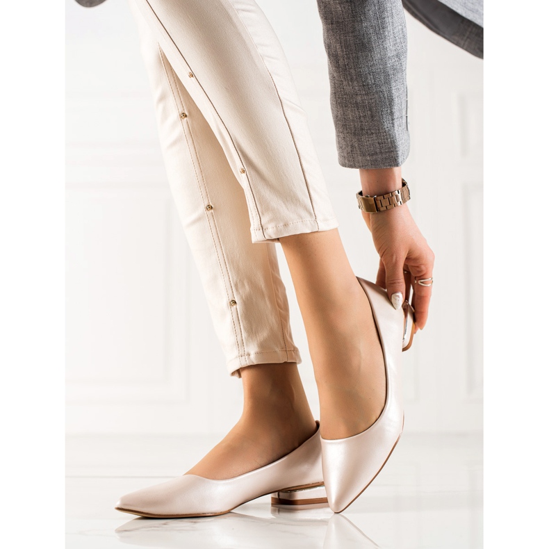 Goodin Lässige beige Pumps 1