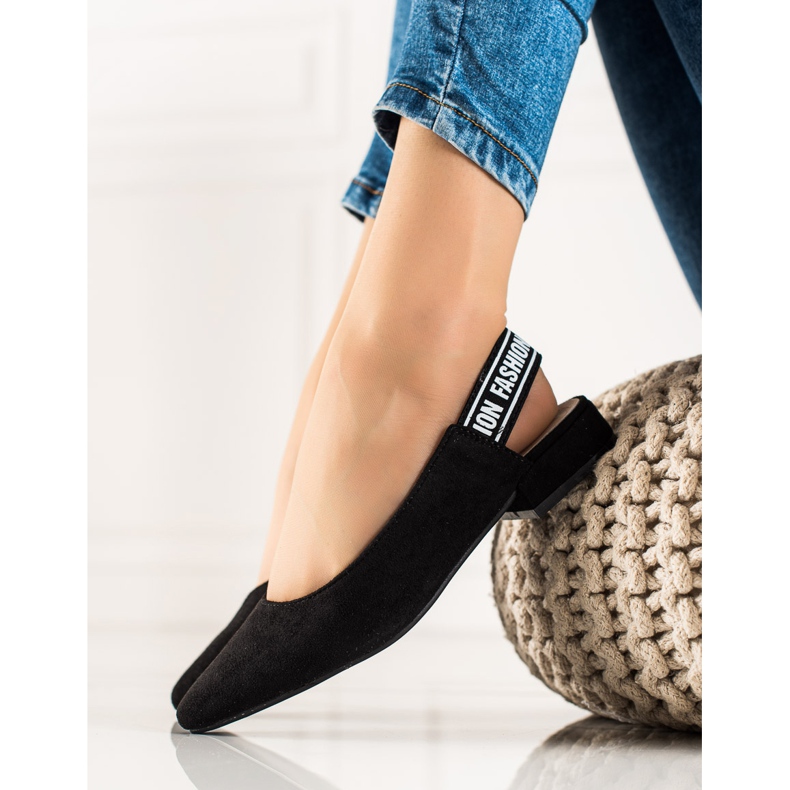 Goodin Pumps mit entdecktem Absatz schwarz 1