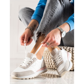 TRENDI Bunte Sportschuhe weiß mehrfarbig 1