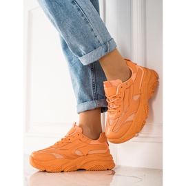 Seastar Modische Sneaker mit Mesh orange 1