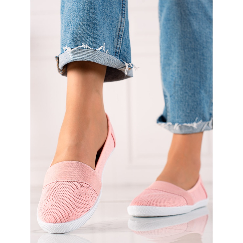 TRENDI Klassische rosa Slipper 1