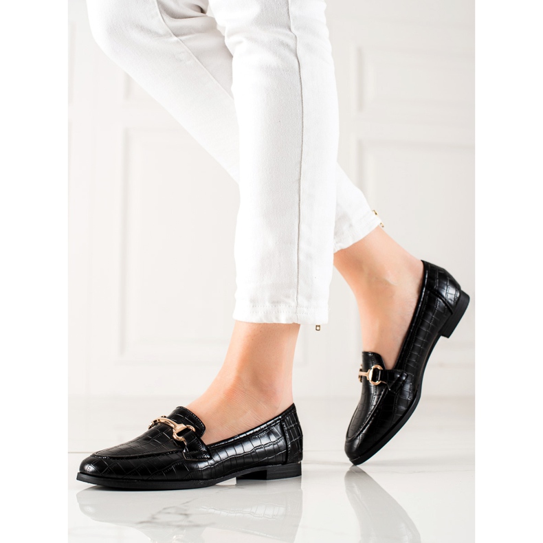 Renda Stylische Loafer schwarz 1