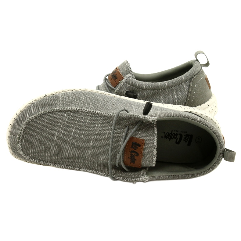 Lee Cooper LCW-22-32-1209M Leichte Loafer grau 5