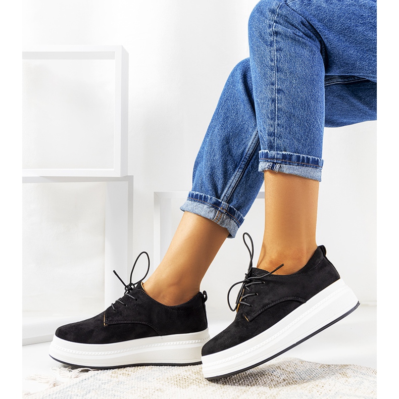 Schwarze Gladys Damenschuhe 1