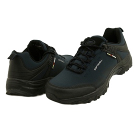 American Club Amerikanische Trekkingschuhe wasserdichtes Softshell WT83 / 22 Marineblau navy blau 4