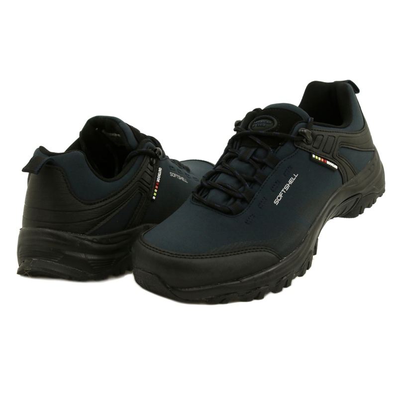 American Club Amerikanische Trekkingschuhe wasserdichtes Softshell WT83 / 22 Marineblau navy blau 4