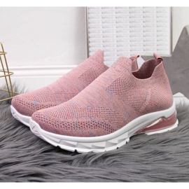 Sportschuhe zum Hineinschlüpfen Potocki W WOL57B rosa 2