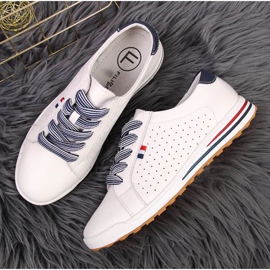 Lederturnschuhe Filippo W PAW312 weiß 2