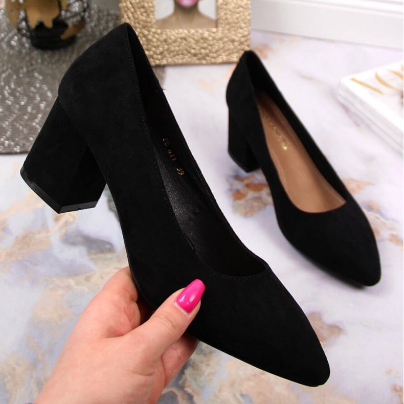 Pumps High Heels Sergio Leone W SK358A schwarz 1