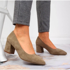 Pumps High Heels Sergio Leone W SK358B beige 2