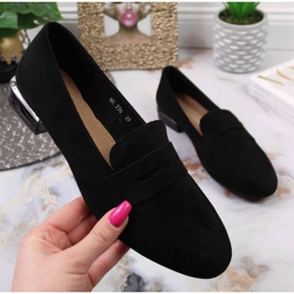 Schwarze Sergio Leone W SK359 Mokassinschuhe 1