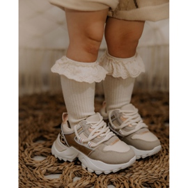 Kinder Sportschuhe Sneaker Beige Rommie 2