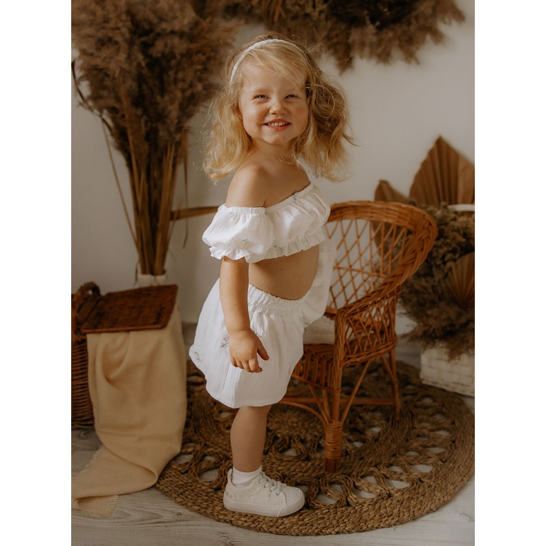 Durchbrochene Turnschuhe Big Star JJ374020 Weiß 1