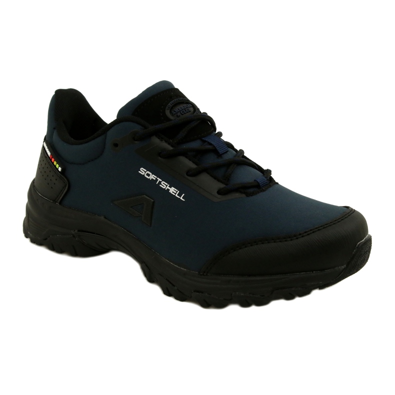 American Club Amerikanische Softshell-Sportschuhe Wasserdicht WT90 / 22 navy blau 1