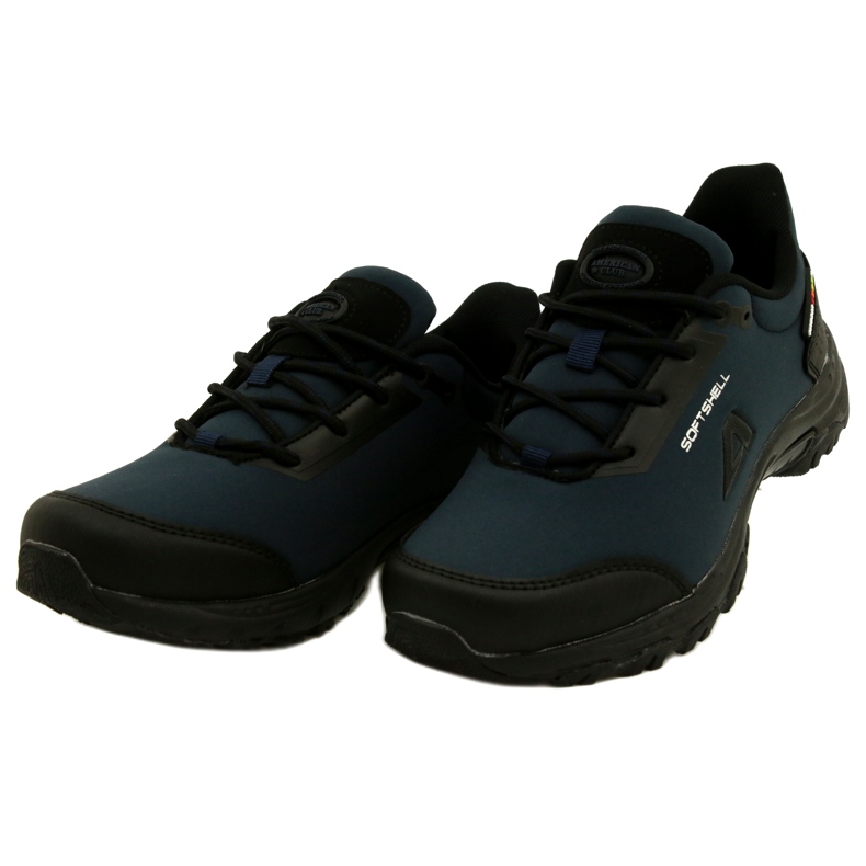 American Club Amerikanische Softshell-Sportschuhe Wasserdicht WT90 / 22 navy blau 3