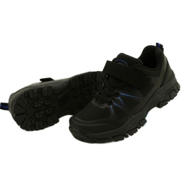 American Club American Softshell Sports Schuhe für Klettverschluss WT94/22 Schwarz 5