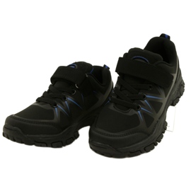 American Club American Softshell Sports Schuhe für Klettverschluss WT94/22 Schwarz 3