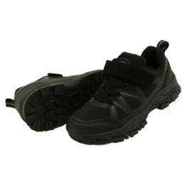 American Club American Softshell Sports Schuhe für Klettverschluss WT94/22 Schwarz 5