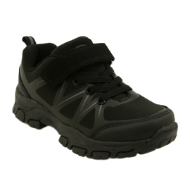 American Club American Softshell Sports Schuhe für Klettverschluss WT94/22 Schwarz 1