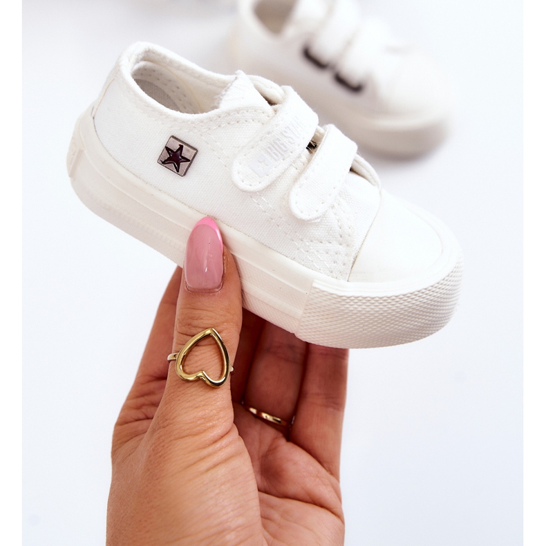 Klassische Turnschuhe für Kinder Big Star JJ374037 Weiß 1