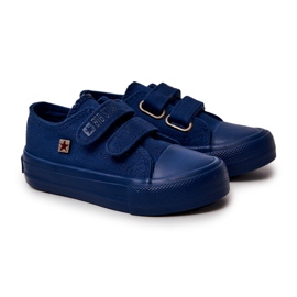 Klassische Kinderturnschuhe Big Star JJ374044 Marineblau ['marine'] 1