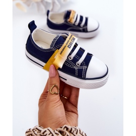 Niedrige Turnschuhe für Kinder Big Star JJ374077 Marineblau 1