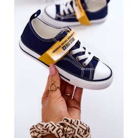 Niedrige Turnschuhe für Kinder Big Star JJ374072 Marineblau 1