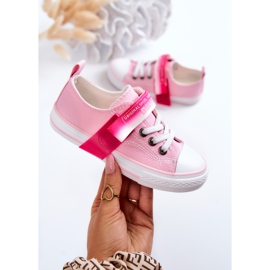 Niedrige Turnschuhe für Kinder Big Star JJ374073 Rosa 1