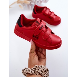 Kinderturnschuhe mit Klettverschluss Big Star DD374030 Rot-Schwarz 1