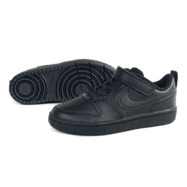 Nike Court Borough Low 2 Jr BQ5451-001 Schuhe schwarz 1