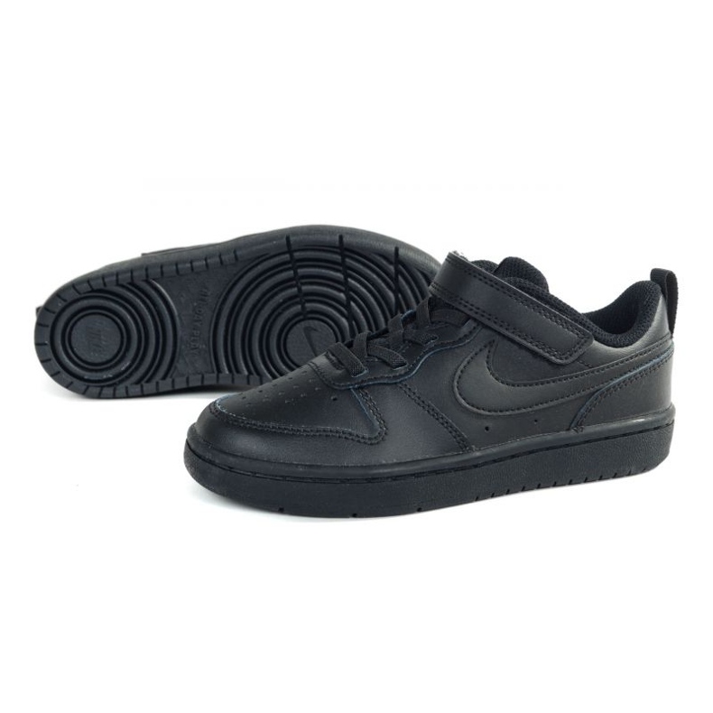 Nike Court Borough Low 2 Jr BQ5451-001 Schuhe schwarz 1