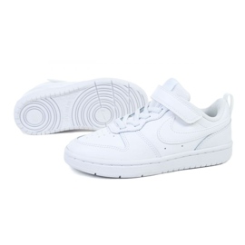 Nike Court Borough Low 2 Jr BQ5451-100 weiß 1