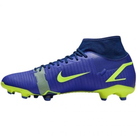 Nike Mercurial Superfly 8 Academy FG / MG M CV0843 574 Fußballschuhe blau blau 1