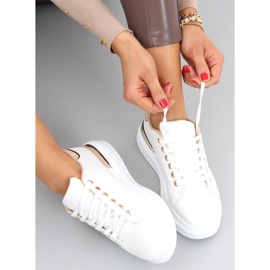 Damensneaker Silvia WH / BEIGE weiß 1