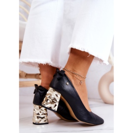 Lederpumps On A Bar Maciejka 05334-01 Schwarz 1