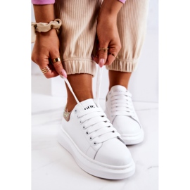 Damen Sportschuhe GOE JJ2N4051 Weiß und Pink rosa 1