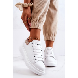 Damen Sportschuhe GOE JJ2N4051 Weiß und Pink rosa 2