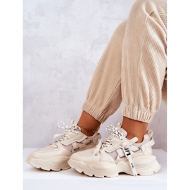 Sportschuhe Turnschuhe GOE JJ2N4082 Beige 1