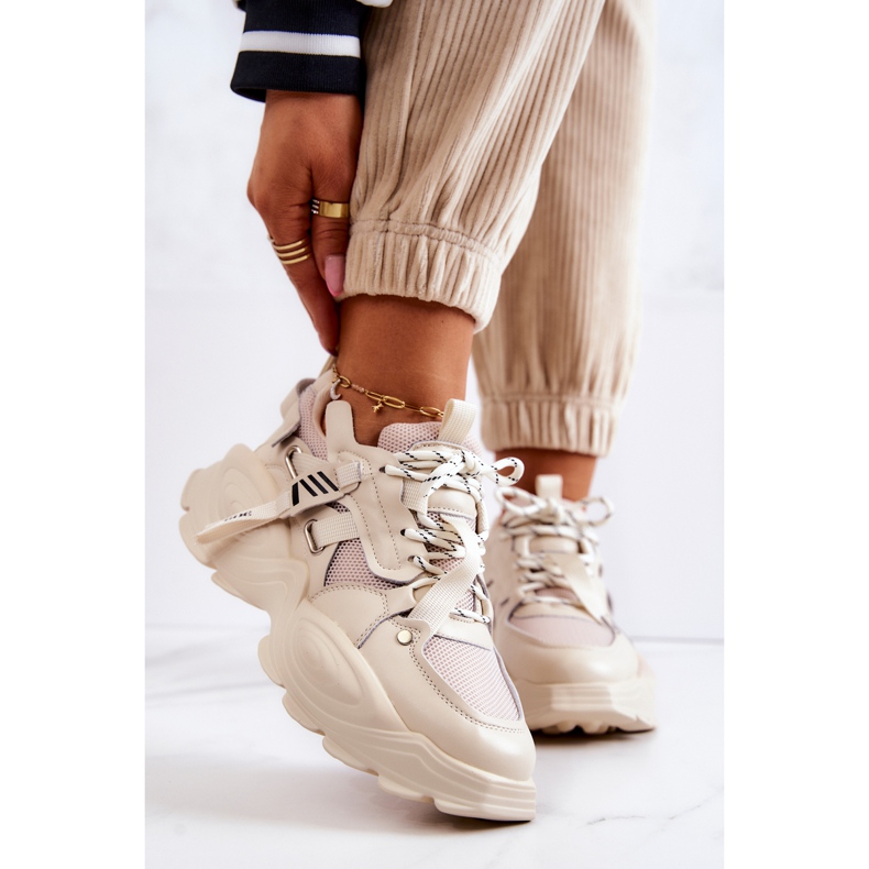 Sportschuhe Turnschuhe GOE JJ2N4082 Beige 2