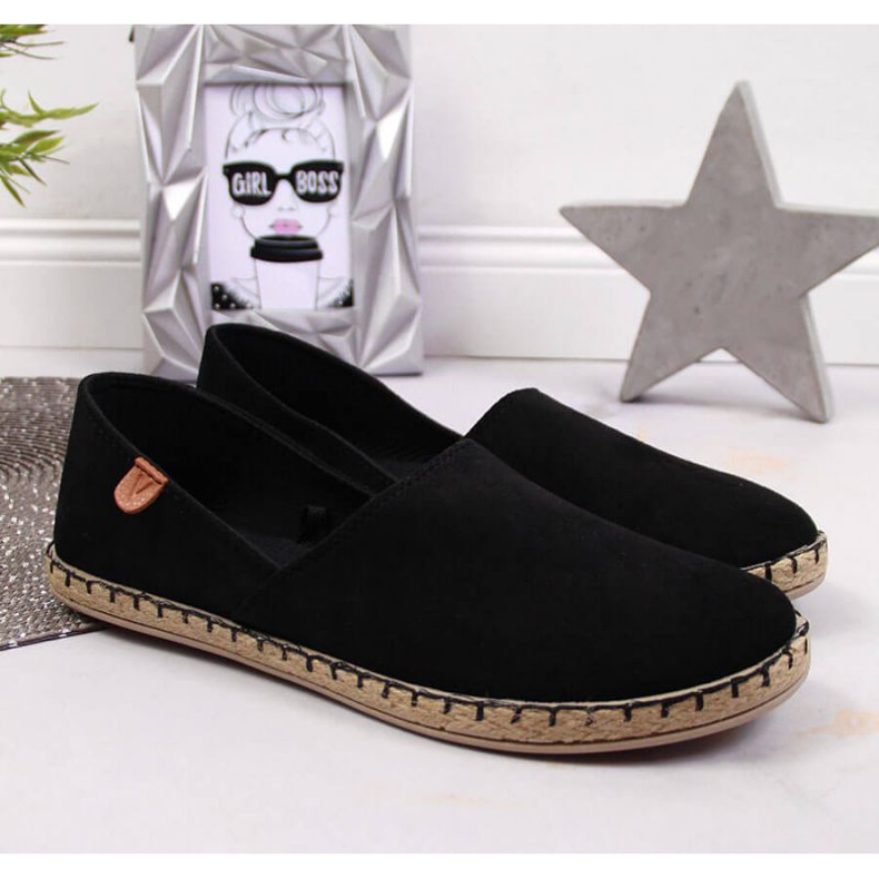 Espadrilles mit Schnitt Vinceza W JAN82A schwarz 2