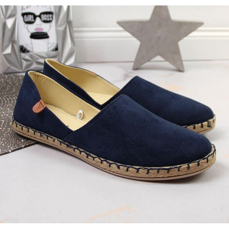 Espadrilles mit Vinceza-Schnitt W JAN82C marineblau 2