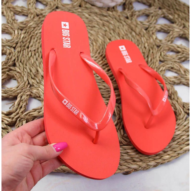 Rote Big Star W JJ274A384 Strand-Flip-Flops 1