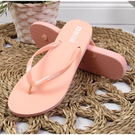 Strand-Flip-Flops Big Star W JJ274A386 nackt rosa 2