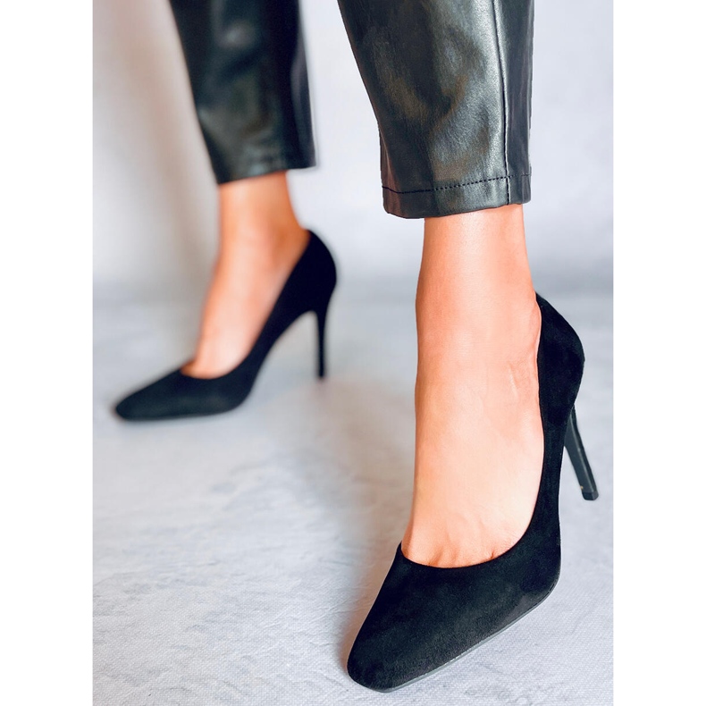 Editta Schwarze Damen High Heels 2