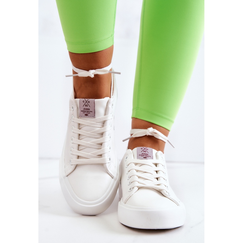 Damen Low Sneakers Cross Jeans JJ2R4053C Weiß 2