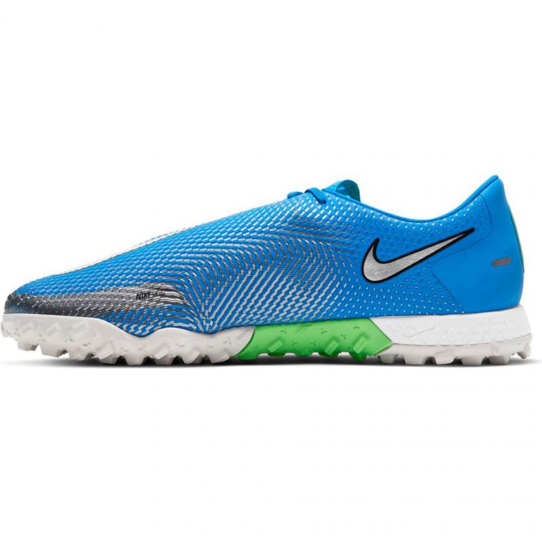 Nike React Phantom Gt Pro Tf M CK8468 400 Fußballschuh blau blau 1