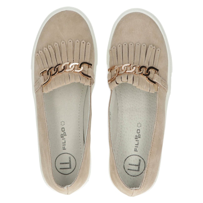 Lordsy Damen Lederschuhe Filippo DP3532 / 22 Beige 5