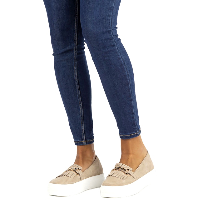 Lordsy Damen Lederschuhe Filippo DP3532 / 22 Beige 6