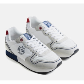 Weiße Herrenturnschuhe Big Star JJ174141 1
