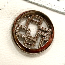 Damen Sportschuhe gebunden Filippo DP3547 / 22 WH Weiß silber- 5